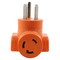 Ac Works Plug Adapter, L6-30R, 10-30P, 0 ft., Orange AD1030L630 - alternate 2